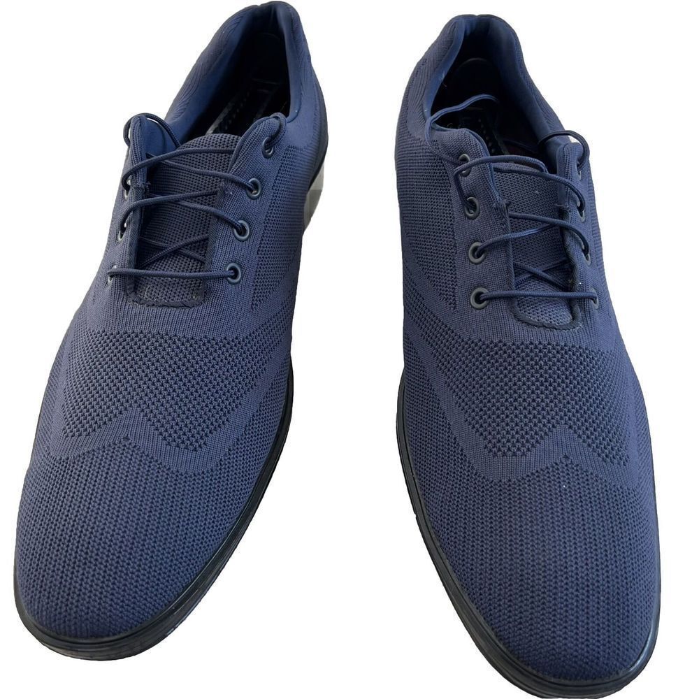 Mark Nason Los Angeles DressKnit Navy Oxfords Sz‎ 13. # 68929 NVY
